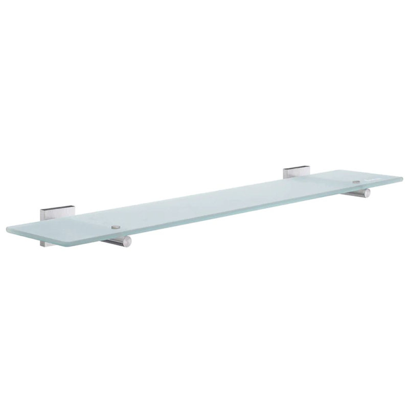 Tablette murale Witherspoon, Chrome brossé