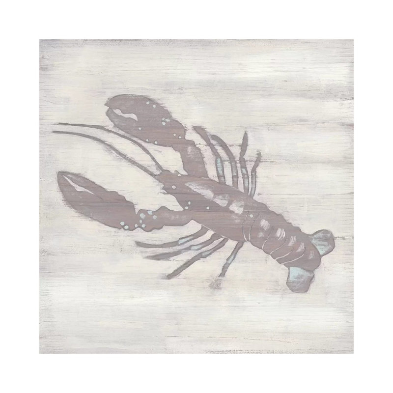 Driftwood Silhouette VI by June Erica Vess - Wrapped Canvas Painting, 30.48 cm H x 30.48 cm W