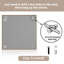 Miroir de salle de bain mural avec cadre l 30 po x H 30 po-887407874-887407875