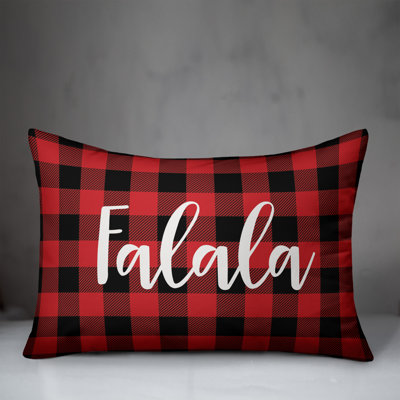 Plaid Throw Pillow