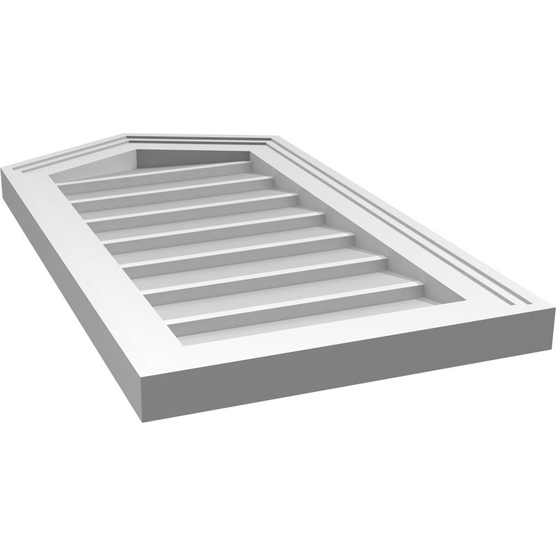 Ventilateur à pignon en uréthane non-fonctionnel Signature, H 26 po x l 14 po x P 1,5 po