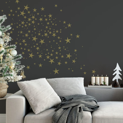 Décalcomanie murale étoiles twinkle