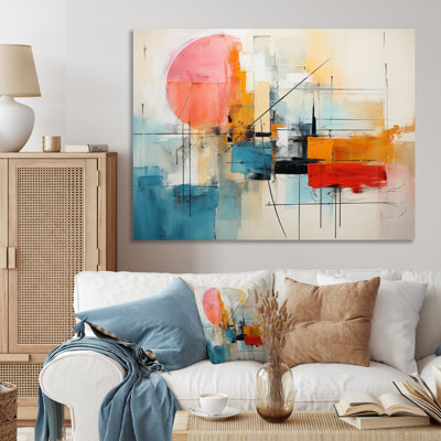 Abstract Chromatics II - Abstract Collages, art mural