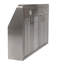 Hotte sous un meuble à conduit 36 "700 CFM en nickel brossé
