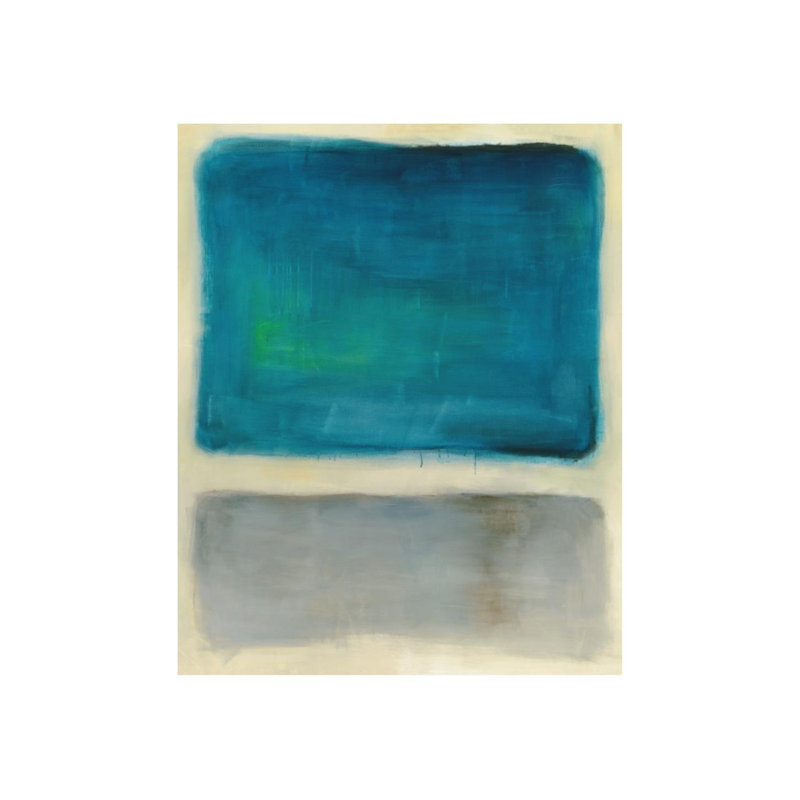 «In A Blue Mood» par Keegan Stewart - impression, H 50 po x l 40 po x P 1,5 po, Plexi