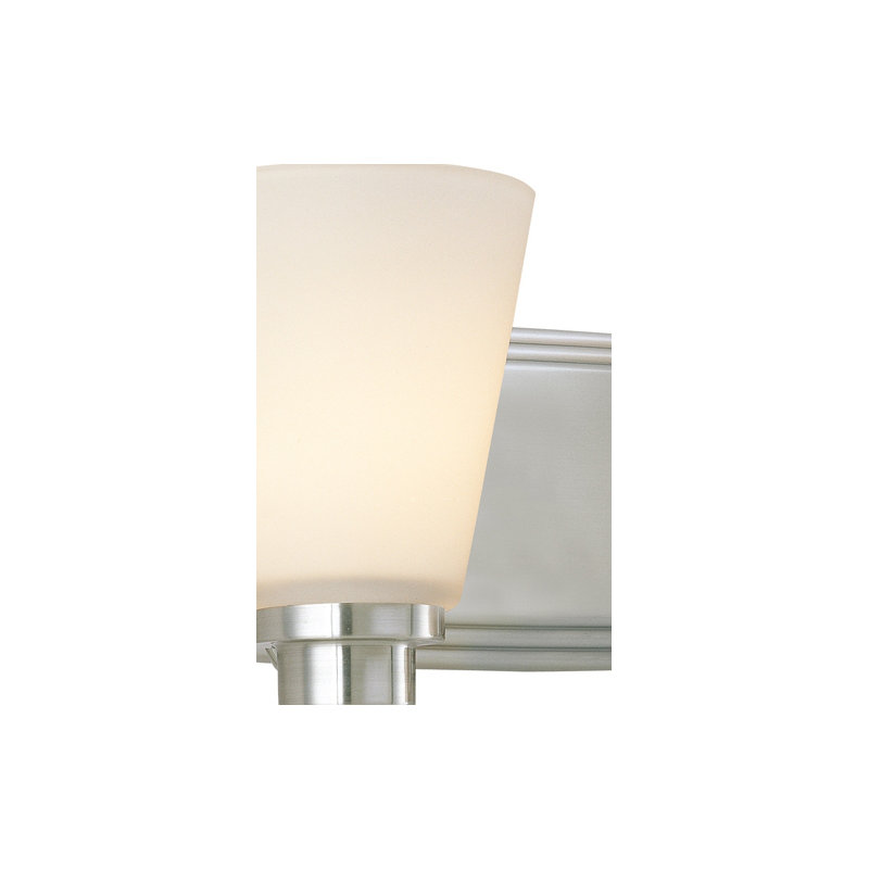 Beddingfield 2 - Light Vanity Light, Satin Nickel