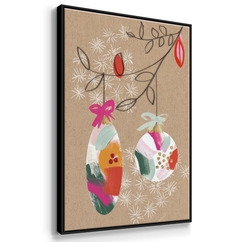 Crafty Christmas Collection B, H 41 po x l 27 po x P 1,5 po, Noir