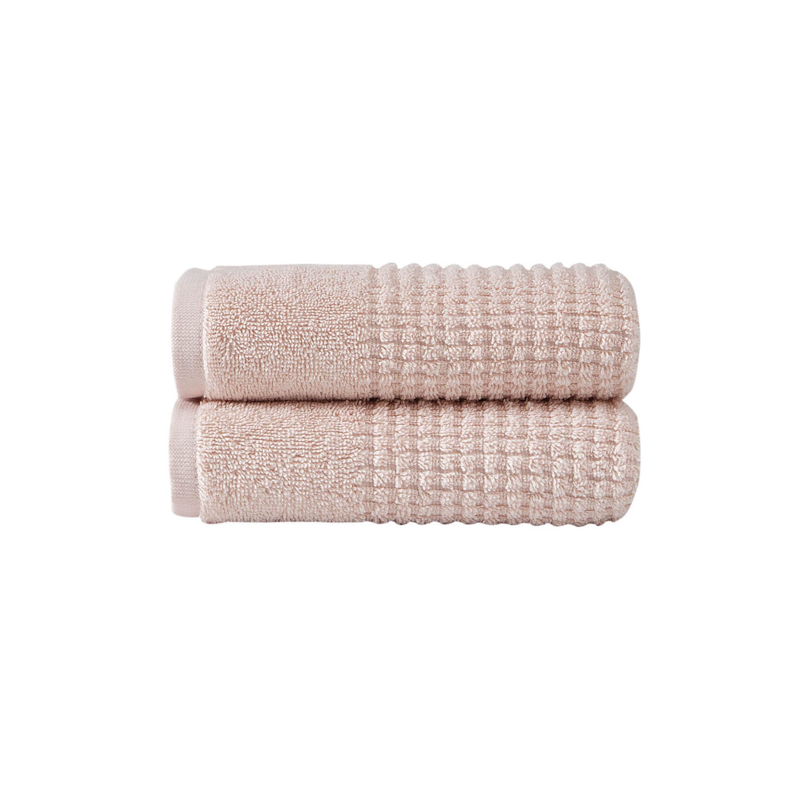 Earline Turkish Cotton Hand Towel Set, Pink