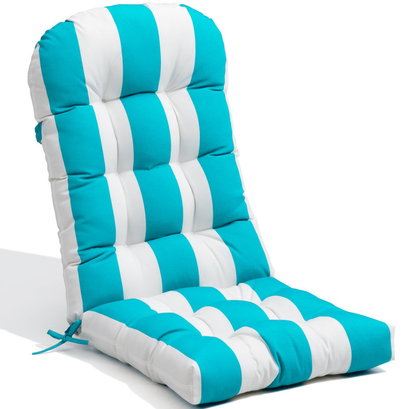 30‘’ H Indoor and Outdoor Seat/Back Cushion for Adirondack Chair, 1, Malachite Green