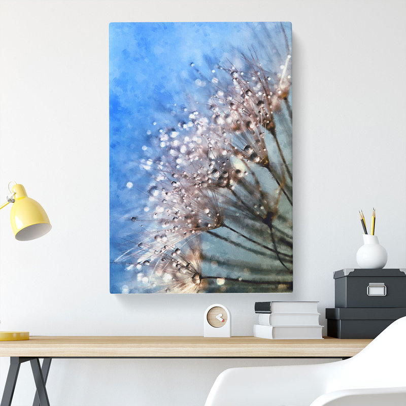 Dewdrops Upon A Dandelion - Wrapped Canvas, 76cm H x 50cm W x 3cm D