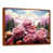 Toile avec cadre flottant brun