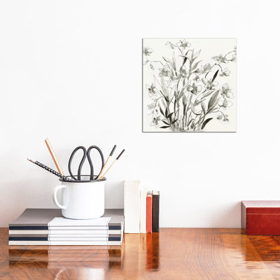 Cherishing Flora 1 Piece Wrapped Canvas Painting