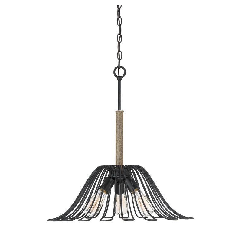 Luminaire pour dôme 3 lumières unique Fincher