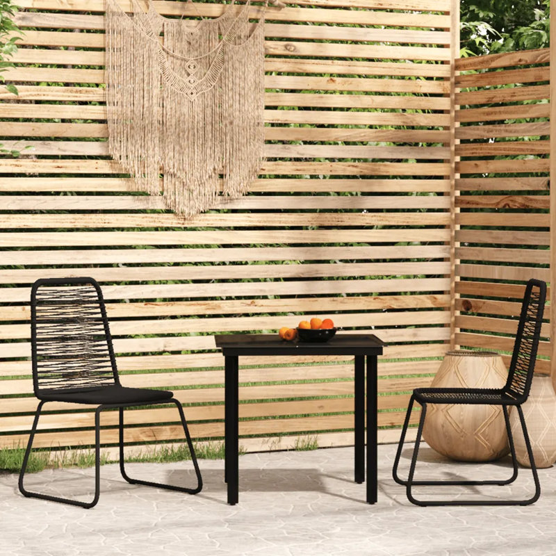 Hannah-Leigh 2 - Person Patio Dining Set with Square Table