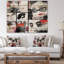 «Beautiful Face Collage», peinture-35124064-35124068