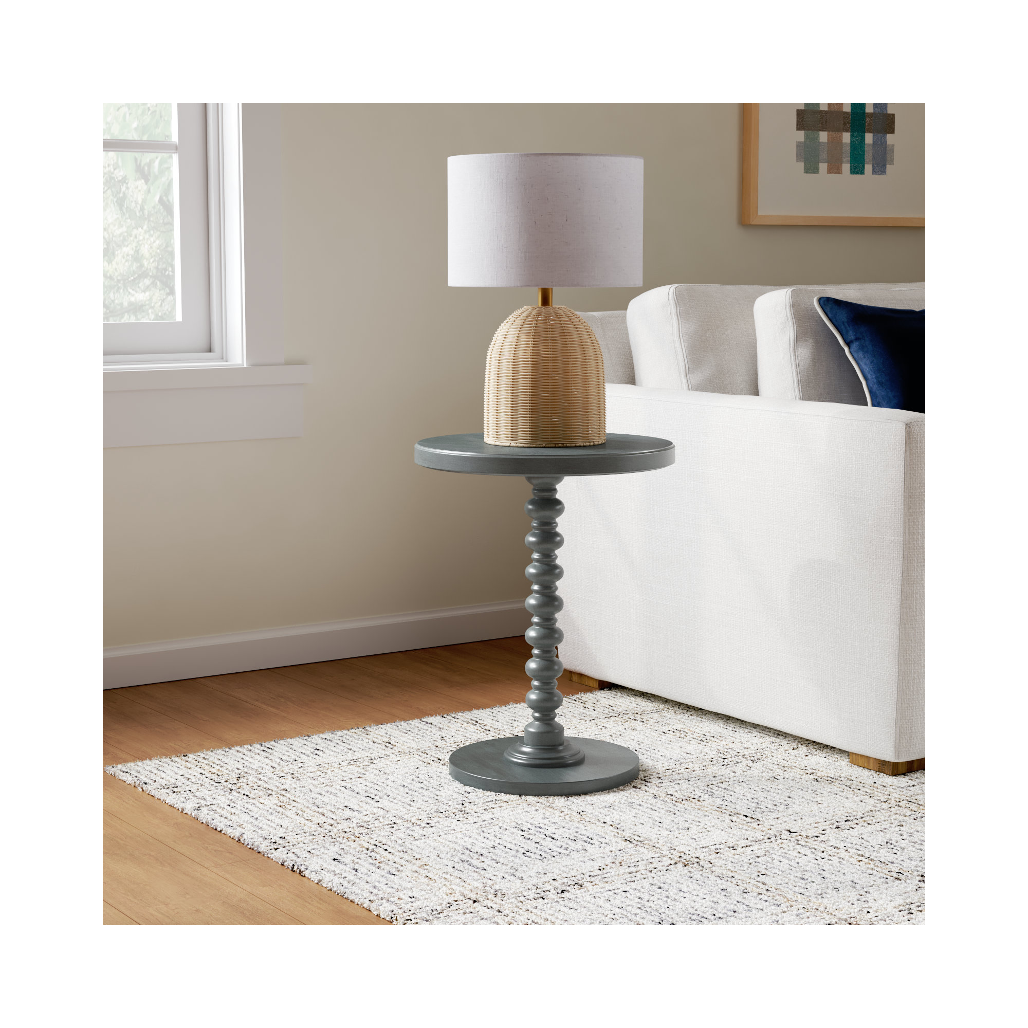 Fiama End Table, Dark Gray