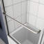 Porte de douche à dérivation, porte coulissante, avec verre trempé de 1/4 po-115606842