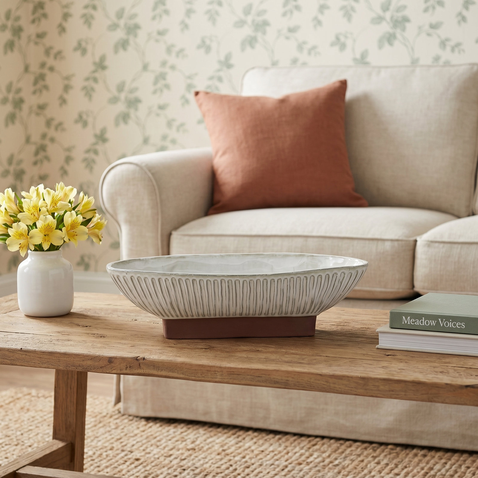 Alvera Ceramic Decorative Tray