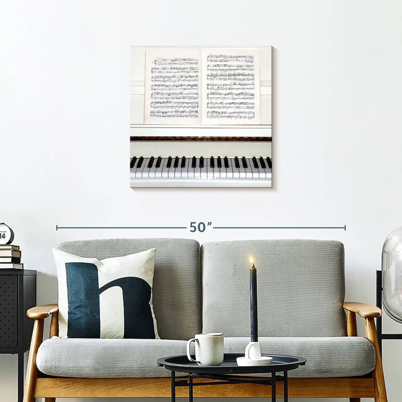 Abarca Piano Lesson, H 24 po x l 24 po