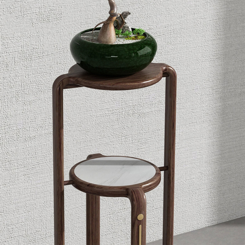 Cadre floral de style chinois avec plusieurs couches de