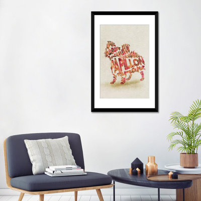 " Papillon " Graphic Art