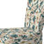 Chaise d'appoint rembourrée Coastal Tranquil Florals Collage UnveILE III - Cottage