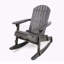 Chaise berçante d'extérieur Adirondack
