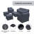 All-Weather Patio Conversation Set Cover For Sofa Seating Group