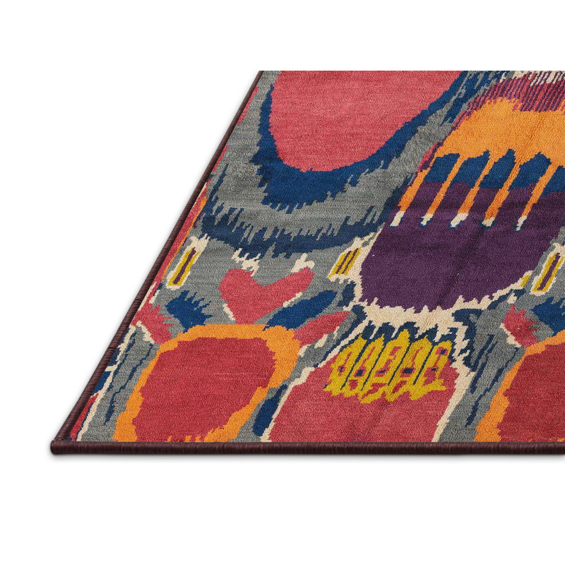 Abstract Indoor Rug, Rectangle 6' x 9'