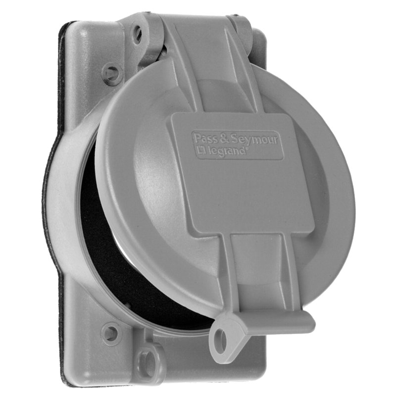 Pass & Seymour Industrial Grade Weatherproof Cover for Flanged Inlet/Outlet