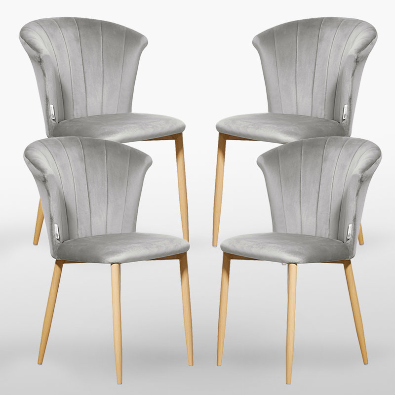 Siyana Upholstered Dining Chair, Grey