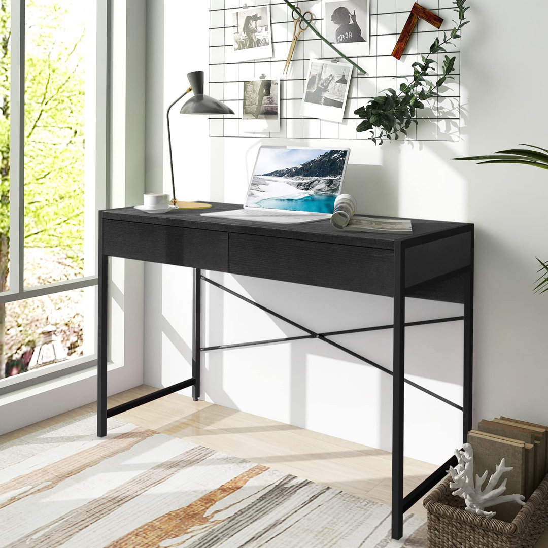 Alezia 112Cm W Rectangular Writing Desk