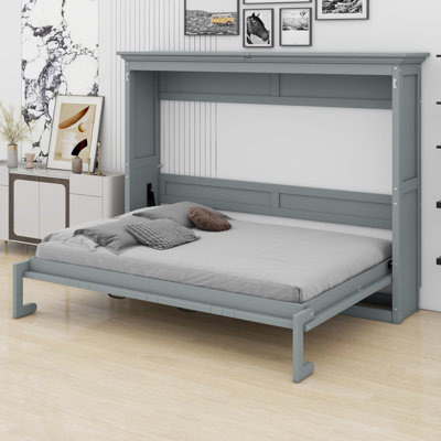 Lit escamotable moderne dans une armoire