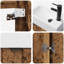Single Bathroom Vanity with Ceramic Basin-1971279179