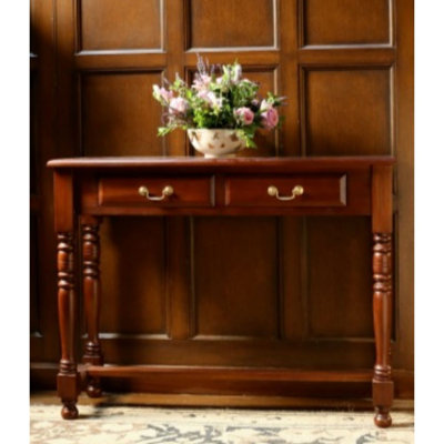 102cm Solid Wood Console Table