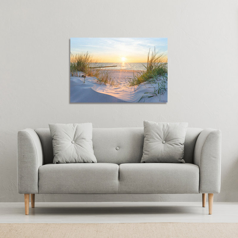 1 Piece Wrapped Canvas Wall Art, 46cm H x 46cm W x 4cm D