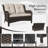 Anahit Outdoor Wicker Loveseat with Cushions-348002955