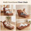 Chaise de plancher pliante avec dossier, chaises de jeu vidéo confortables-1320359718