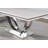 Katrell Rectangular Faux Marble Top Dining Table