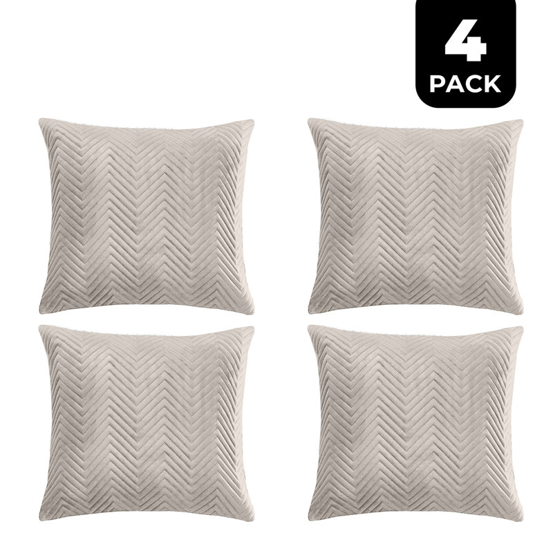 Square Scatter Cushion Cushion Cover, Beige