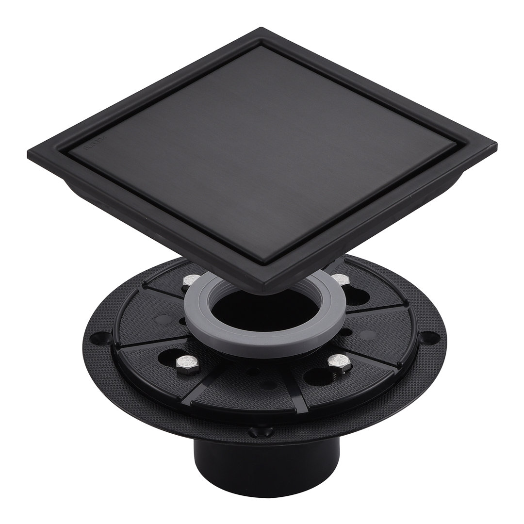 4.33'' Square Tile-In Shower Drain AngleSimple