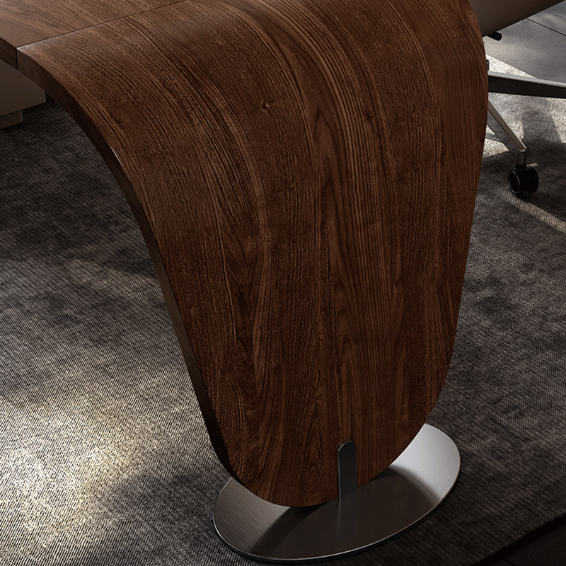 Bureau de luxe de style moderne, H 29,53 po x l 78,74 po x P 27,56 po