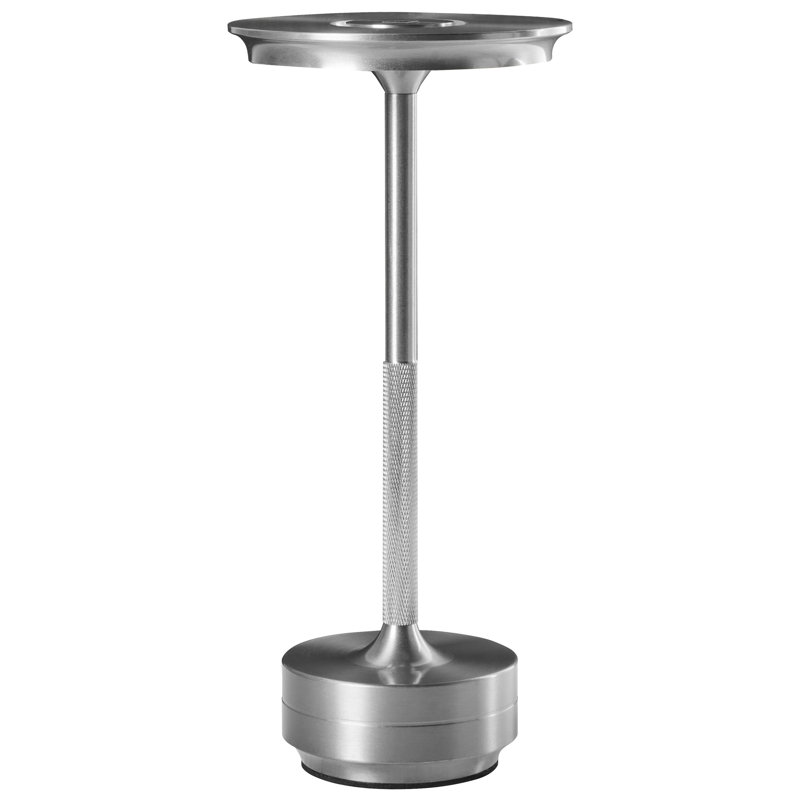 Aluminium Table Lamp, Silver