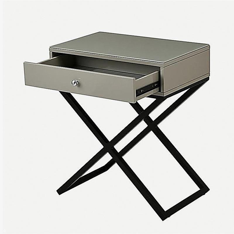 Table de chevet Koraldo, Taupe
