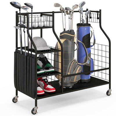 Metal Freestanding Sports Rack