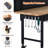 Adjustable Workbench With Drawer Storage, Rubber Wood Work Table For Garage