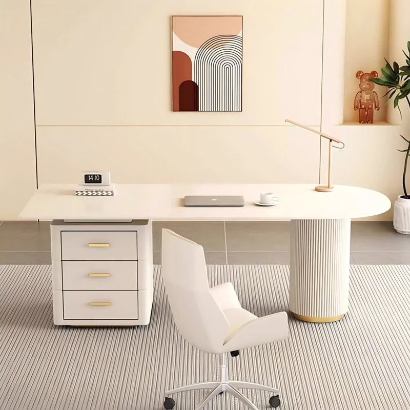 Bureau d'écriture Stone, H 29,53 po x l 78,74 po x P 35,43 po