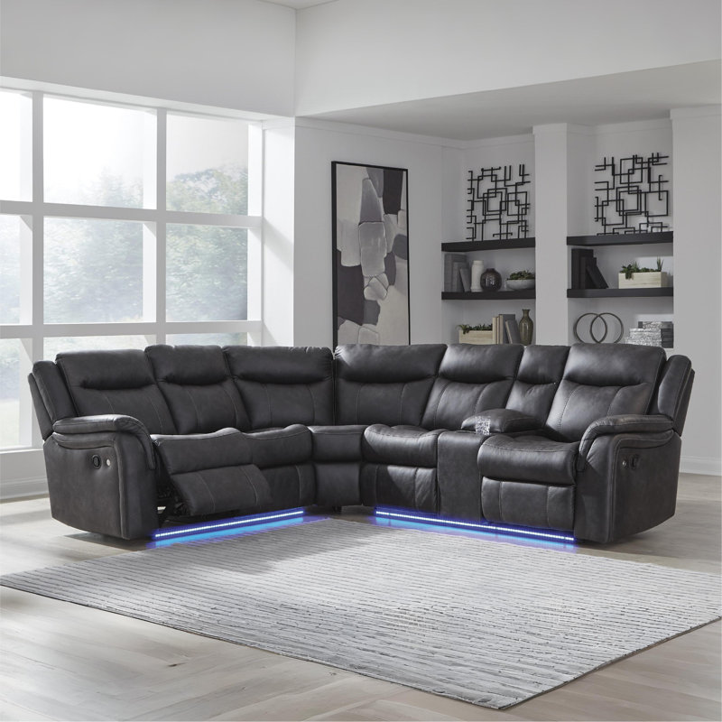 Canapé modulaire inclinable 2 pièces Perarrygin