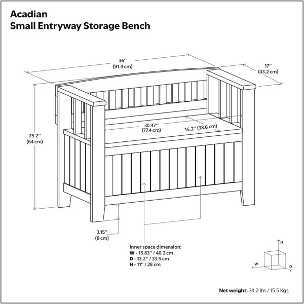 Dimensions du produit