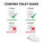 Multi-Functional Intelligent Toilet Seat with Side Knob, Instant Heating, Rear Wash & Lady Wash, Heated Seat, LED Display, Self-Cleaning Nozzle, Soft-Close Lid, Remote Control
